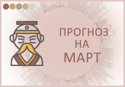 прогноз фен шуй на март 2026